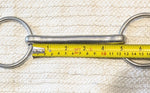 4.5" Loose ring straight bar snaffle bit (2700)