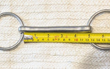4.5" Loose ring straight bar snaffle bit (2700)