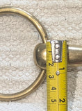 5.5" Loose ring snaffle (gold) brass alloy - 20mm mouthpiece (2932)