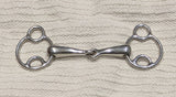 4.5" Wilkie / bevel small ring snaffle, single joint (2834)