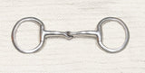 4.5" Eggbutt snaffle, single joint (2706)