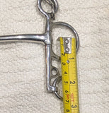 5.5" Pelham, ultra slim lightweight single jointed mouthpiece (2763)