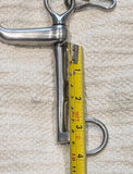 5.5" / 5.75" Double bits, longer shank weymouth / bradoon snaffle (2853)