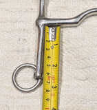 5"  Fylde fixed cheek weymouth bit (2655)
