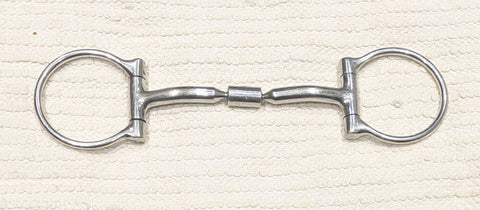 5.75" D ring comfort barrel snaffle bit (2660)