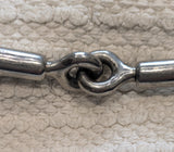 5" Rugby pelham, single jointed with "robart" pinchless swivel joint (2841)