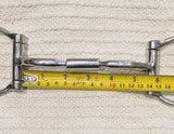 5.25"  D ring  / Eggbutt Comfort Barrel Snaffle Bit