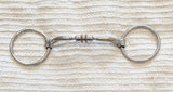 1 5" Loose Ring Comfort Barrel (Myler style) Snaffle Bit Copper Roller
