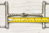 5" D ring fast twist snaffle bit (2714)