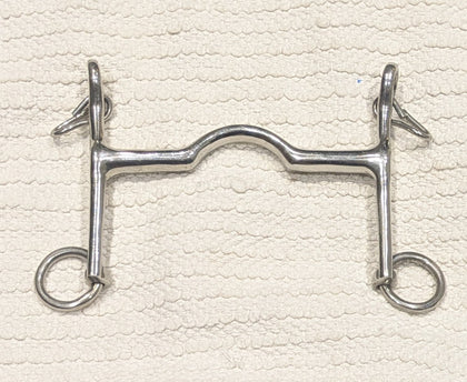 5"  Fylde fixed cheek weymouth bit (2959)