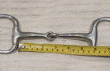 5.5" Eggbutt snaffle, single joint (2619)