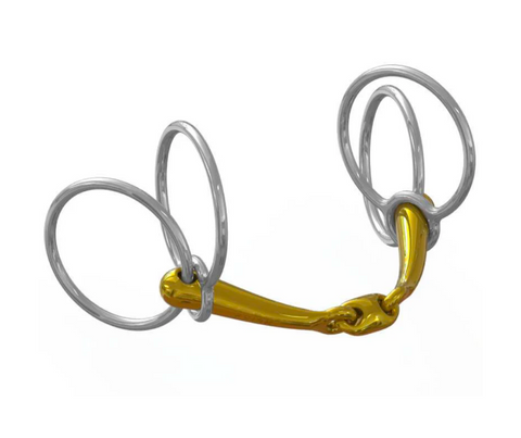 5.25" Neue Schule Tranz Angled Lozenge Jumpers' Choice Snaffle  (2723)