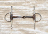 1 5.75"  Full cheek snaffle, sweet iron mouthpiece (3102) (Copy)