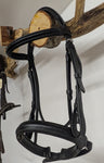 Comfort Snaffle Bridle. Black. Cob size  (BR5)