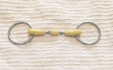5" Happy Mouth loose ring double jointed lozenge snaffle (2868)