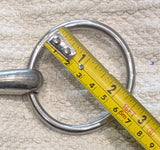 5.5" / 5.75" Double bits, sliding cheek weymouth / bradoon snaffle (2925)