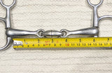 5.75" Jeffries revolver hanging  cheek lozenge snaffle (2909)