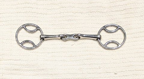 5.75" Wilkie / bevel snaffle, french link mouthpiece (2658)