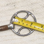 5" Wilkie / bevel sweet iron lozenge snaffle (2601)