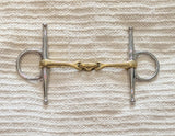 5.5"  Full cheek double jointed lozenge snaffle  (3037)