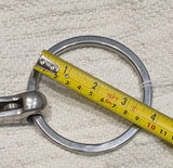 5.25 Magennis eggbutt snaffle bit (2682)