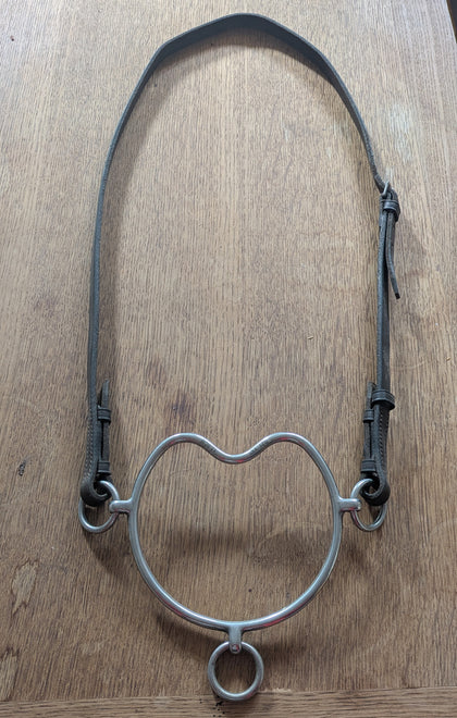 5" Chifney and English leather slip head