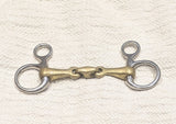 4.5" Hanging cheek / baucher lozenge snaffle (2820)