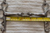 6" Rugby pelham, french link mouthpiece (3046)