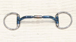 5.5" Eggbutt comfort barrel blue sweet iron snaffle bit NEW (2659)