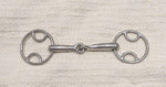 4" Wilkie / bevel small ring snaffle, single joint (2603)