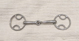 4" Wilkie / bevel small ring snaffle, single joint (2603)