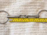 5.5" Loose ring snaffle bit, small ring / bradoon ring (3031)