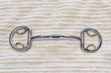 2 6" Expert Bits Comfy Barrel Eggbutt Loop Ring Snaffle