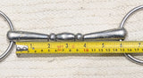 5.75" KY Rotary Loose ring double jointed snaffle bit  (2665)