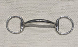 4.5" / 115 Eggbutt curved mullen snaffle / bradoon (2734)