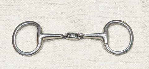 5.5" Eggbutt snaffle, lozenge mouthpiece (2719)
