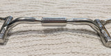 5.25"  D ring  / Eggbutt Comfort Barrel Snaffle Bit