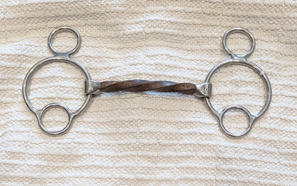 5" / 125 Bombers Mullen Twisted 2.5 Ring Universal Gag (3044)