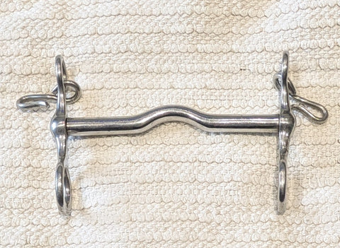 5.5" Globe Pelham, ported mouthpiece (2696)