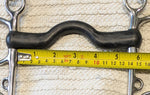 5.25" Pelham, rubber ported mouthpiece NEW (2695)