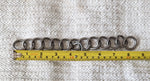 Single row curb chain - wide links (220mm)